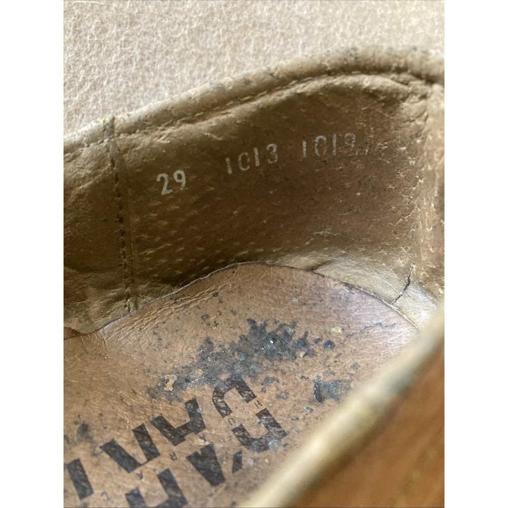 D'arte Huarache Artisanal Hand Made Leather Shoe Sz 11 Lofer Authentic Sandals - Picture 9 of 14